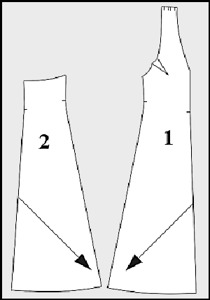 Красное вечернее платье.