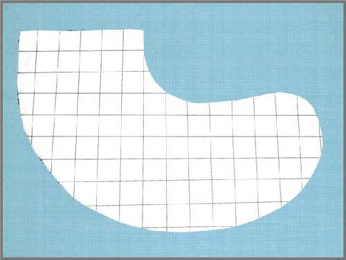 Выкройка подушки малышу для кормпления