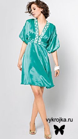 Выкройка платья для коктейлей Выкройка платья для коктейлей