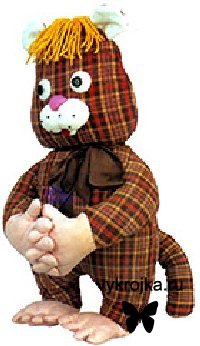 Выкройка игрушки "Зверек" Выкройка игрушки "Зверек"