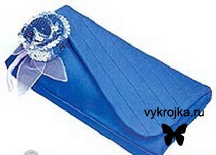 Выкройка клатча. Выкройка клатча.