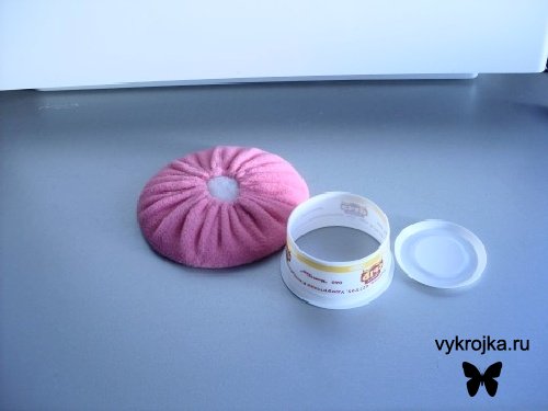 Выкройка шляпки игольницы Выкройка шляпки игольницы