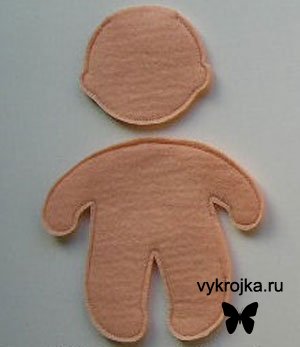 Выкройка куклы