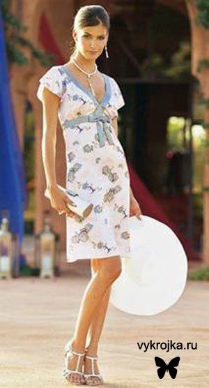 Выкройка летнего сарафана