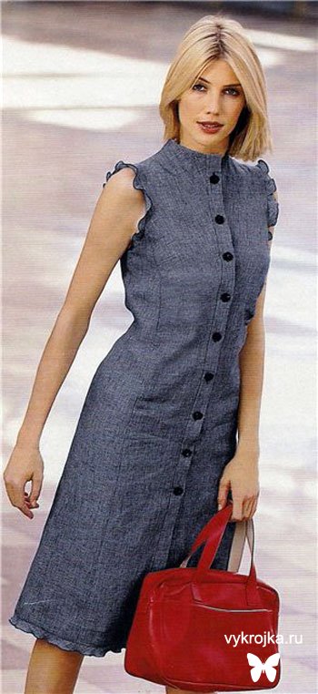 Выкройка платья