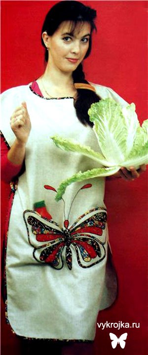 Выкройка фартука