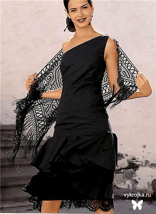 Выкройка платья "Кармен" Выкройка платья "Кармен"