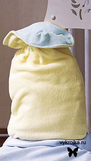 Выкройка чехла для грелки