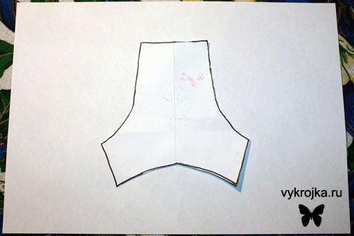 Выкройка платья для собаки