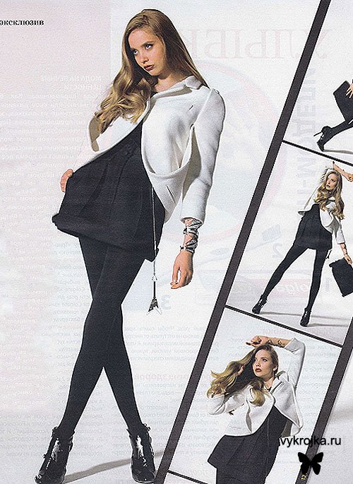 Выкройка мини-юбки