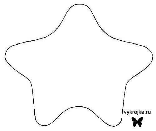 Выкройка новогодней елки Выкройка новогодней елки