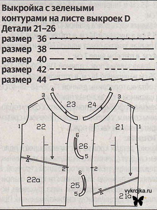 Выкройка короткое платье из тафты Выкройка короткое платье из тафты