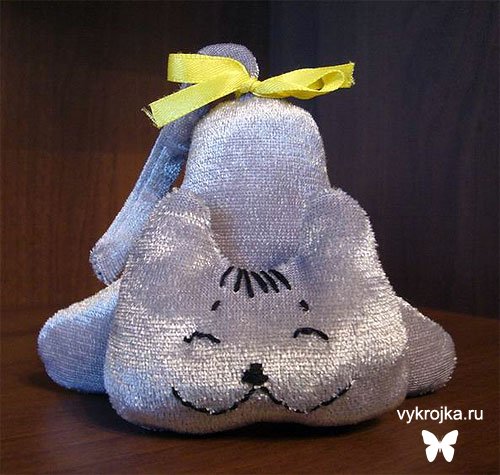 Выкройка игрушки "Котенок Хитруля"