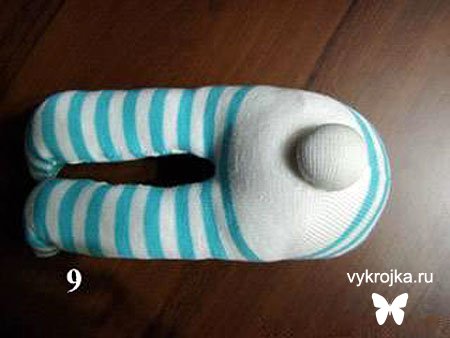 Заяц из носков Заяц из носков