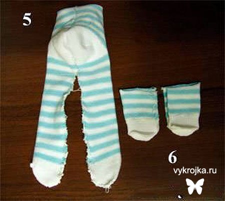 Заяц из носков Заяц из носков